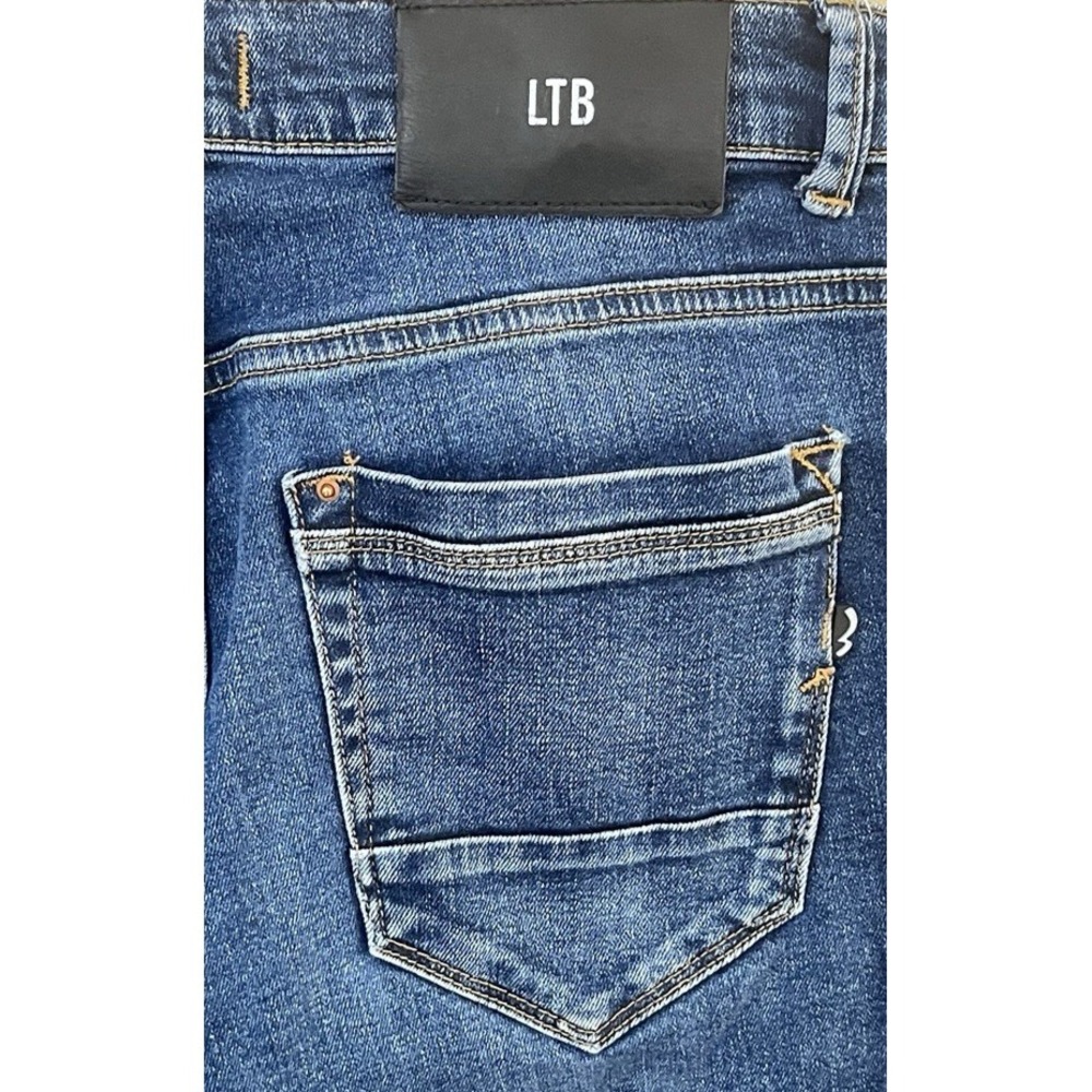 LTB New Sawyer Y Men's Jeans W31 L34 Mid Rise Slim Fit Premium Stretch Denim EUC